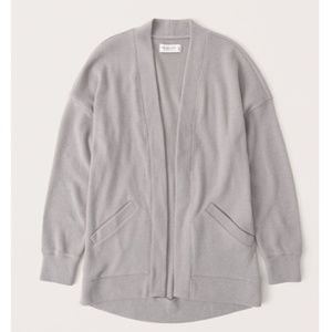 Abercrombie Cozy Open-Front Cardigan
